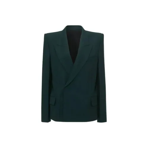 VICTORIA BECKHAM Бизнес-костюм женский морской зеленый