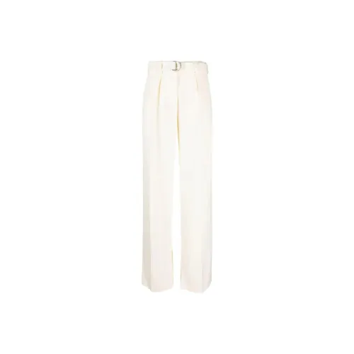 JIL SANDER Белые Женские Повседневные Брюки