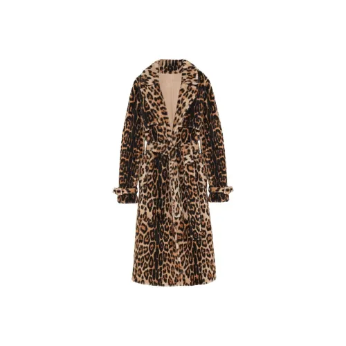 Yves Salomon FW24 Мех Женский Коричневый