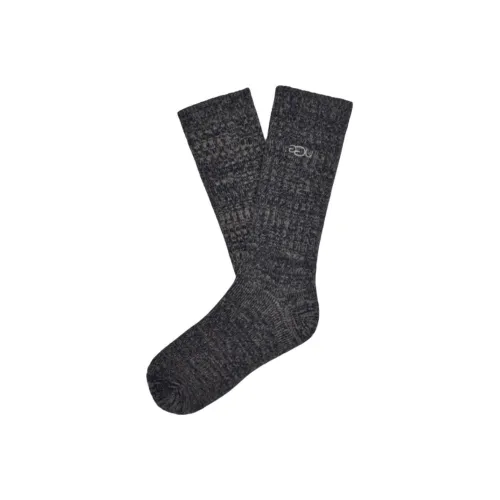 UGG 1 пачка Морской синий Мужской MID Носки до икры
