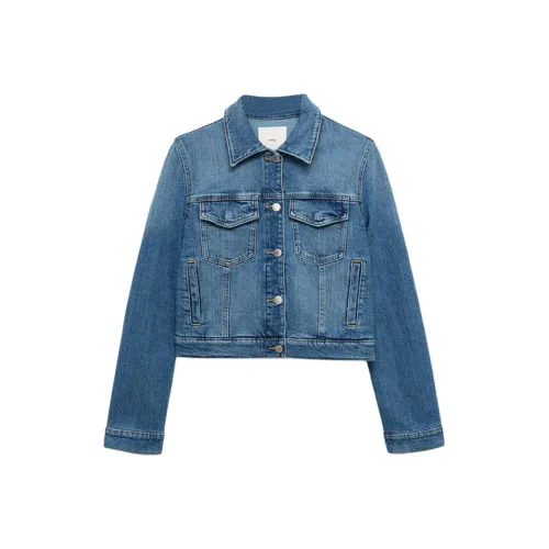 Женские джинсовые куртки Mango