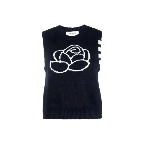 THOM BROWNE· Жилет Женский Морской Синий