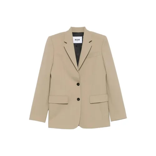 MSGM SS25 Бизнес-костюм женский цвет тауповый