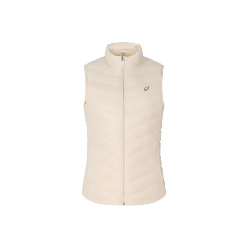 Asics Березовый Белый Женский Пуховый жилет