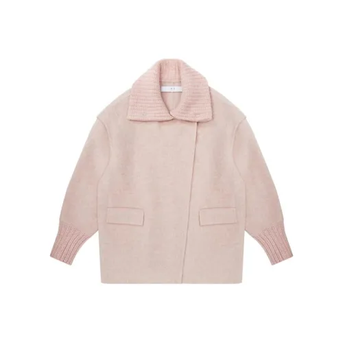 IRO NIGHT Серо-розовое Женское Пальто