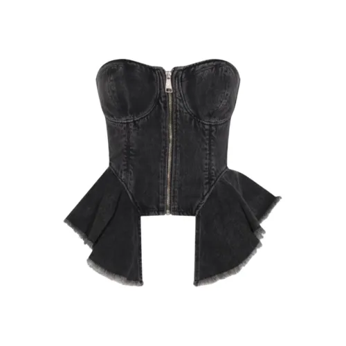 ESSENTIEL ANTWERP Denim Jacket Women's Black