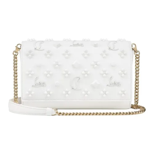 CL LUBOTING Palomar Коллаборация Коровья кожа Сумка на плечо Женская Белая