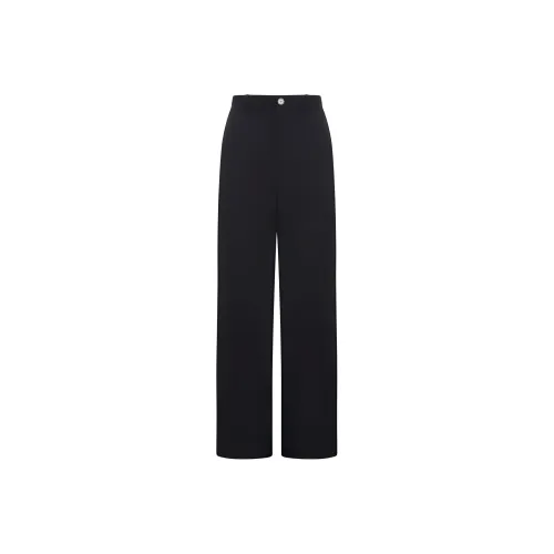 BALENCIAGA Черные Женские Повседневные Брюки