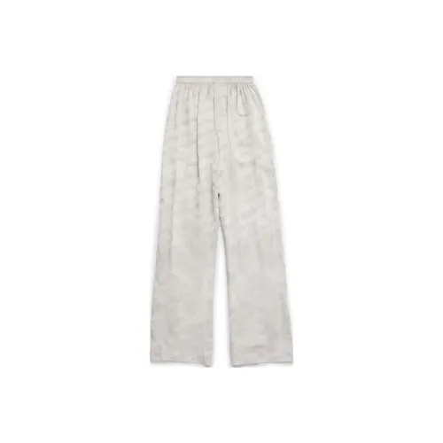 Balenciaga Повседневные брюки свободный крой женские светло-серые