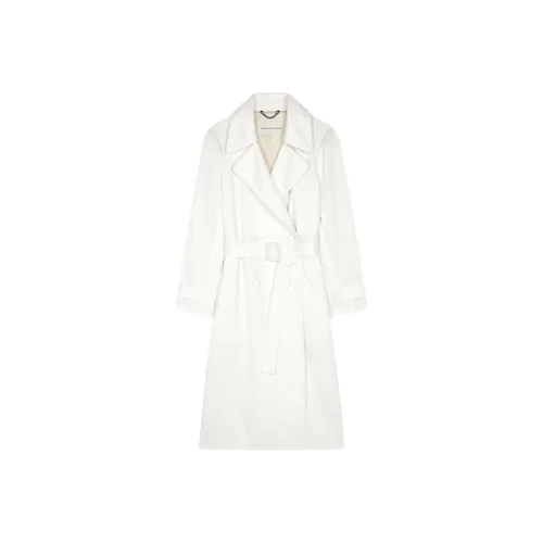 DRIES VAN NOTEN FW24 Тренчкот Женский Белый
