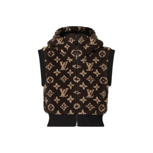 LOUIS VUITTON Жилет Женские Коричневый