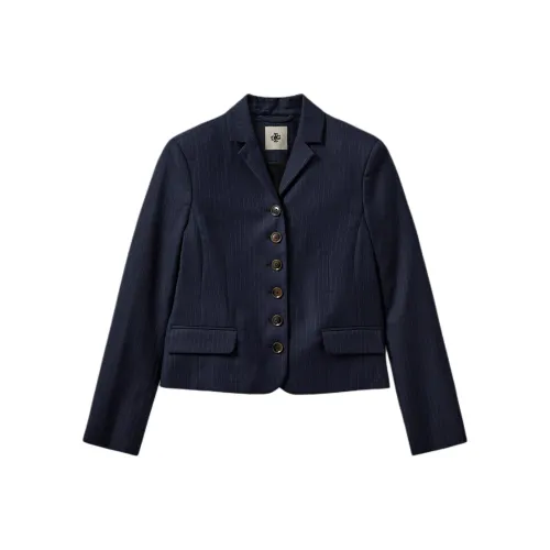 The. Garment SS25 Бизнес-костюм Женский Морской Синий