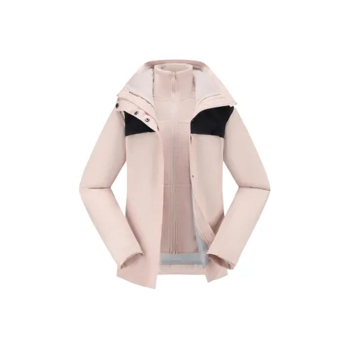 DECATHLON Водонепроницаемый Устойчивый к истиранию Тепловая ветровка Женские Кварц Розовый Синий Черный