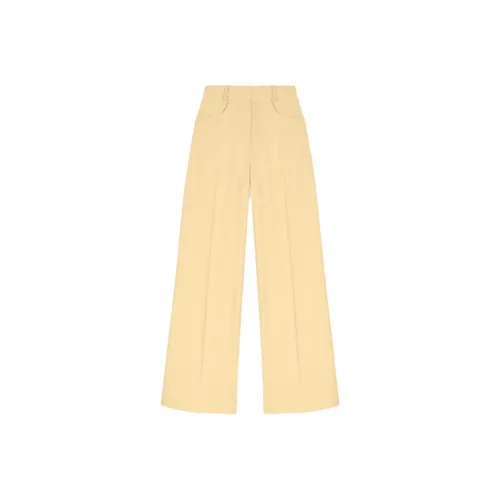 Maje Повседневные брюки Женские Желтые