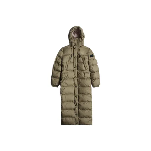 г Звезда RAW Пуховая куртка Женская Оливковая