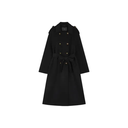 XWI Черное Женское Пальто