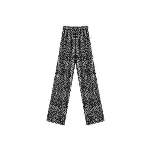 YITOUAGUA Серые Женские Повседневные Штаны