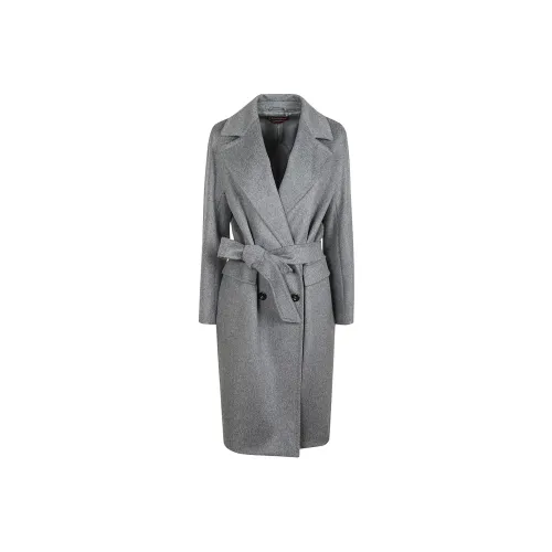 MaxMara Studio Пальто Женское Темно-Серое