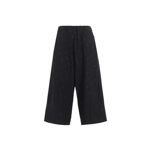 Yohji Yamamoto Черные Женские Повседневные Брюки