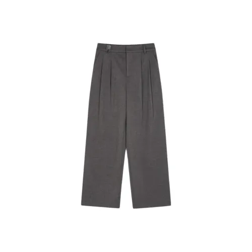 IHIMI Повседневные брюки Женские Темно-серый