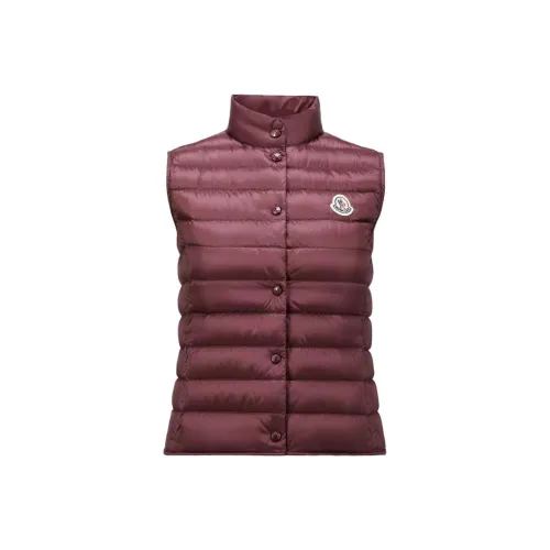 Moncler Красный Женский Пуховый жилет