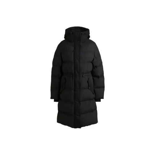 Hugo Boss FW24 Хлопковый пуховик женский черный