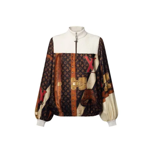 LOUIS VUITTON SS24 Velvet Feel Пальто Женское Многоцветное