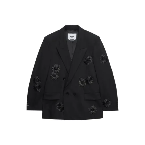 MSGM Черные Женские Офисные Костюмы