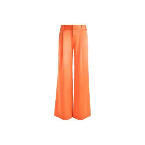 ALICE+OLIVIA Eric Повседневные брюки Женские Оранжевые