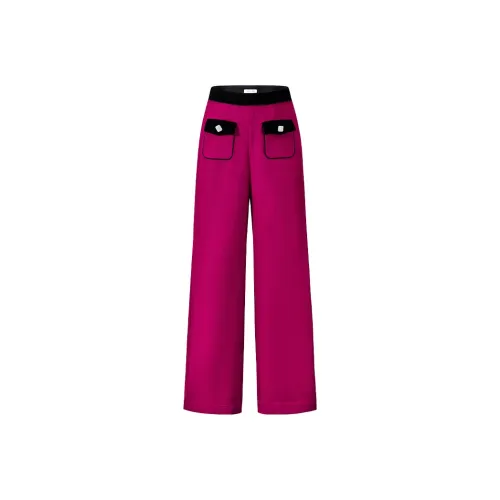 CHICHY CHICHY Size Sister Series Повседневные брюки Женские Розовый Красный