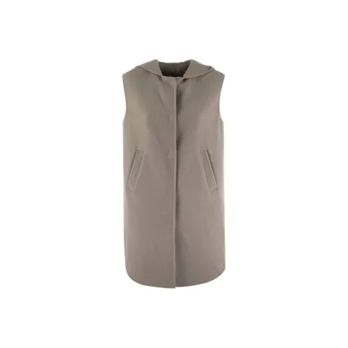 HERNO Верблюжий Женские Жилеты