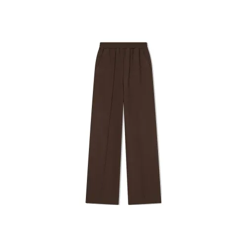 COVERINS Повседневные брюки Женские Кофе