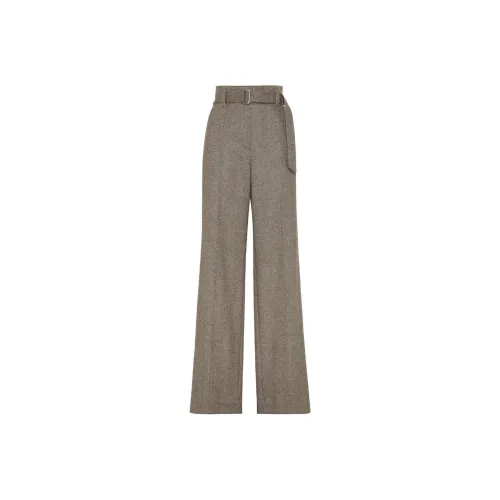 Brunello Cucinelli Тауповые Женские Повседневные Брюки