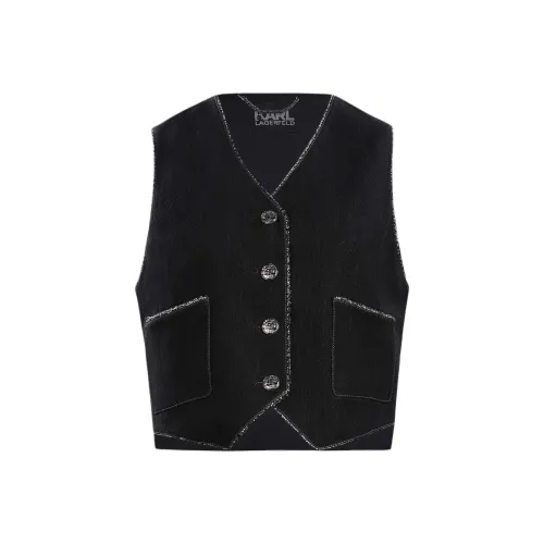 Karl Lagerfeld Жилет Женские Черный