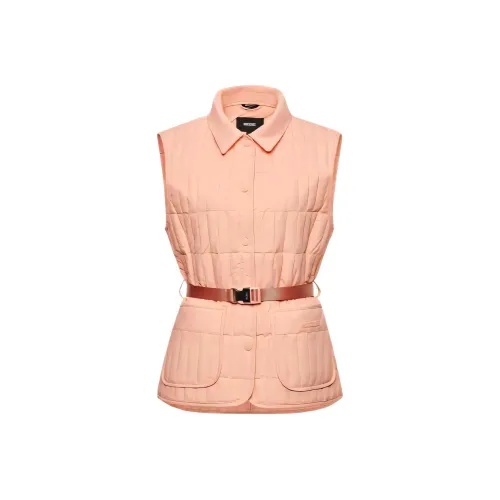 MACKAGE SS24 Жилет Женские Мягкий Персиковый