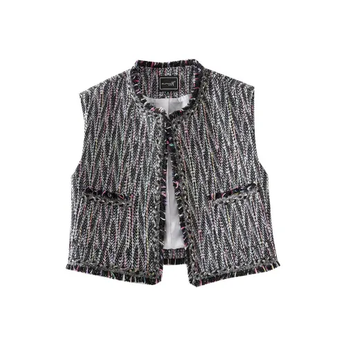 OUNIXUE Жилет Женские Многоцветный