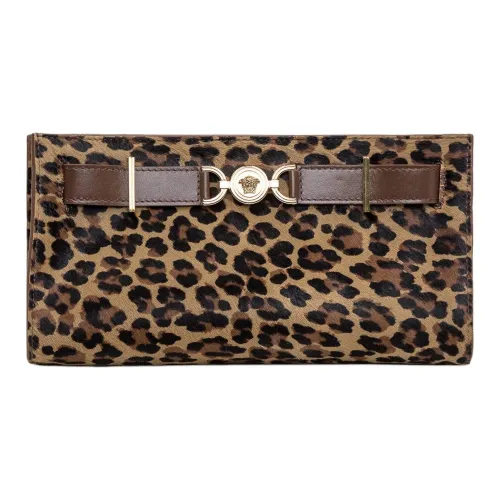 FANSIZHE Medusa '95 Кожаная сумка через плечо сумка на плечо женская с леопардовым принтом желтая