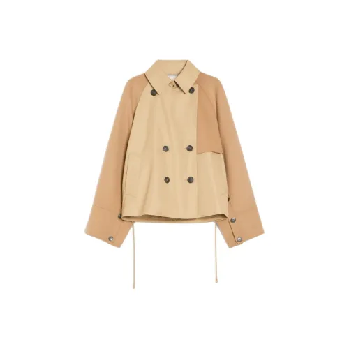 WEEKEND MaxMara Тренчкот Женский CAMEL