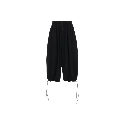 Yohji Yamamoto Черные Женские Повседневные Брюки