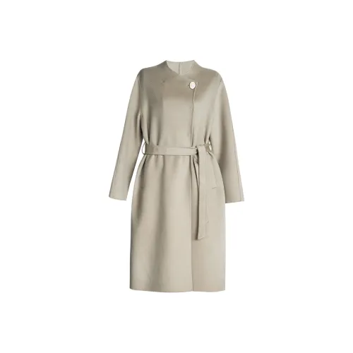 ROEYSHOUSE Серый Женский Пальто