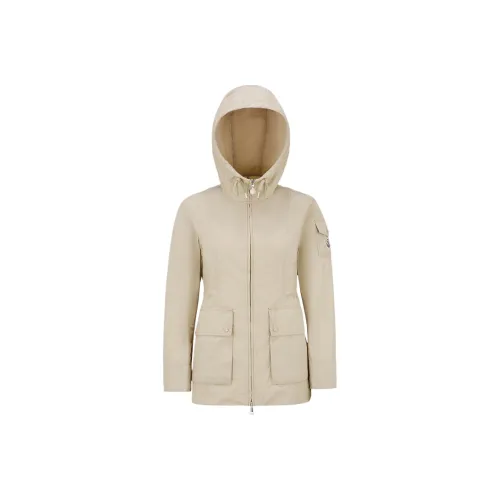 Moncler PARKA Пальто Женское Светлый Умбра