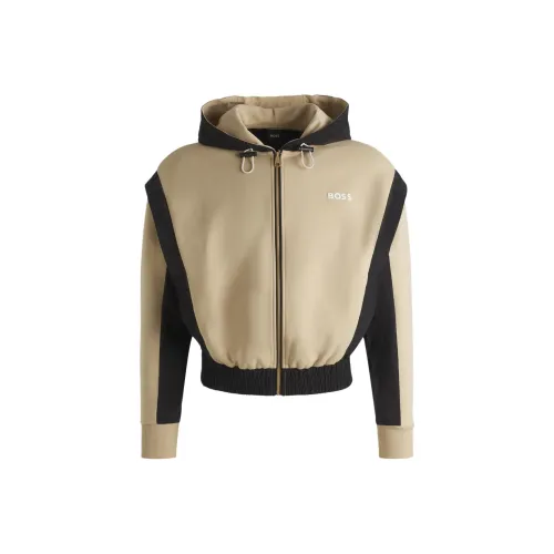 Hugo Boss Толстовка Женская Бежевая