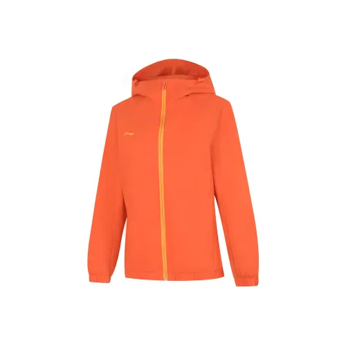 LINING Тренчкот Женский Ярко-Оранжевый