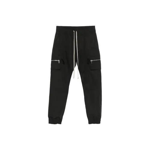 Rick Owens RO Карго Брюки Мужские Черные