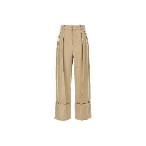 VICTORIA BECKHAM Повседневные брюки Женские Хаки