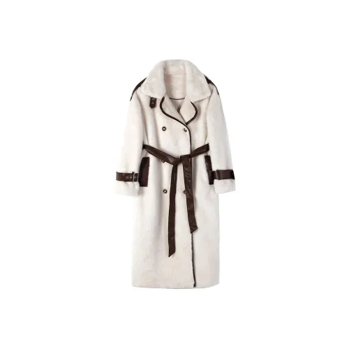 Beast King Белый Женские Меховые изделия