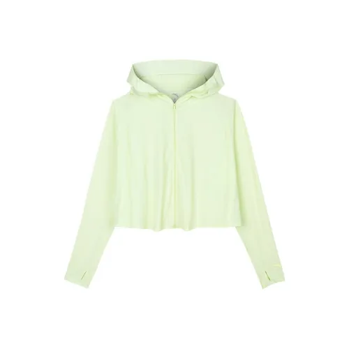 CHAOJIANTA Одежда с защитой от солнца Женская Лаймово-зеленый