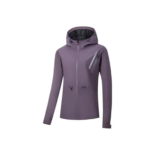 361° Тренчкот Женский Тускло-фиолетовый