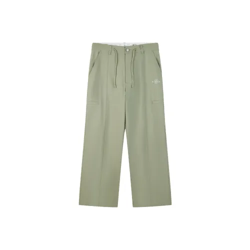 FUN SS24 Повседневные брюки Женские Серый Зеленый