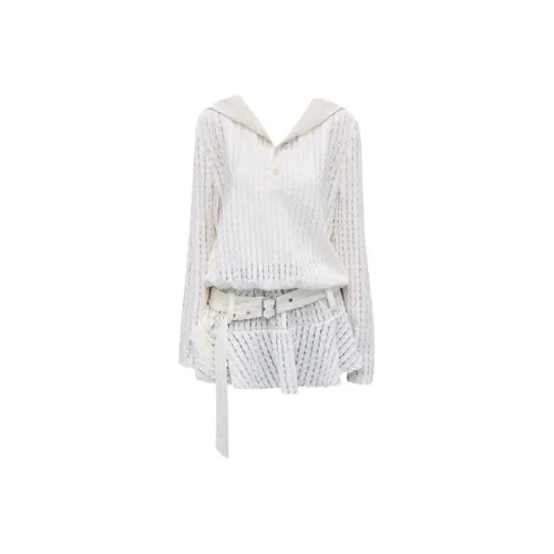 Yvetteclassic Толстовка Женская Белая